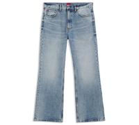HUGO Regular-Fit Jeans aus blauem Denim mit ausgestelltem Bein - Style HUGO 854, 50563606 Hellblau 34/34