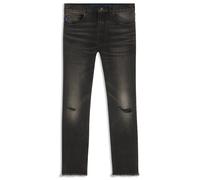 HUGO Regular-Fit Jeans aus grauem Denim in Used-Optik - Style Jonah, 50541593 Dunkelgrau 32/34