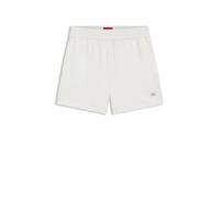 HUGO Regular-Fit Loungewear-Hose aus Stretch-Gewebe - Style SIGNATURE_SHORT, 50556815 Weiß S