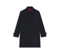 HUGO Regular-Fit Mantel aus wasserabweisender Gabardine - Style Maver2431, 50552944 Dunkelblau M