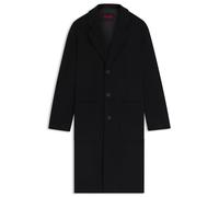 HUGO Regular-Fit Mantel aus Woll-Mix - Style Mazoro2542, 50549287 Schwarz M