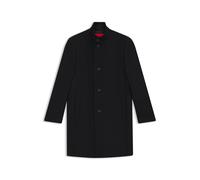 HUGO Regular-Fit Mantel aus Woll-Mix - Style Mintrax2541, 50546551 Schwarz 44