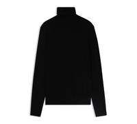 HUGO Regular-Fit Rollkragenpullover aus Schurwolle - Style San Thomas-M, 50474174 Schwarz S