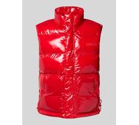 HUGO Regular Fit Steppweste aus wasserabweisendem Material Modell 'BALTINO2541' in Rot, Größe XL