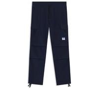 HUGO Relaxed-Fit Cargo-Hose aus Ripstop in Denim-Optik - Style Gadic242W, 50552121 Dunkelblau XL