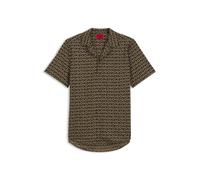 Hugo Ellino 10280280 Red Langarmhemd