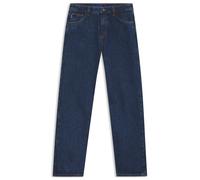 HUGO Relaxed-Fit Jeans aus blauem Denim mit Rinse-Waschung - Style Leni_B, 50534157 Dunkelblau 29/36