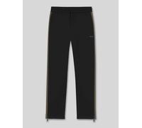 HUGO Relaxed-Fit Jogginghose mit Logo-Tape - Style Dolos, 50551351 Schwarz XL