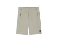 HUGO Relaxed-Fit Shorts mit Hahnentritt-Muster - Style Franjo262S, 50556750 Hellgrün L