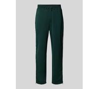 HUGO Relaxed Fit Sweatpants mit Reißverschluss-Detail Modell 'DOLOS' in Dunkelgruen, Größe XL
