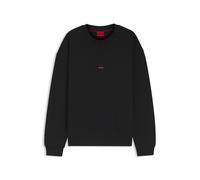 HUGO Relaxed-Fit Sweatshirt aus Baumwoll-Terry mit Hunde-Artwork - Style Dubraxo, 50557482 Schwarz L