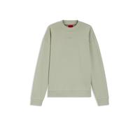 Sweatshirt HUGO "Dapocrew", Herren, Gr. M, light, pastel grün337, Sweatware, Obermaterial: 100% Baumwolle, unifarben, relaxed fit normal, Rundhals, Bündchen, Sweatshirts Sweatshirt, Rundhalsausschnitt