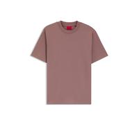 HUGO T-Shirt Herren Regular Fit Kurzarm Rundhals Baumwolle rosa, M
