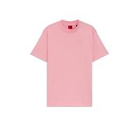 HUGO Relaxed-Fit T-Shirt aus Baumwoll-Jersey mit Monogramm-Stickerei - Style Vintage Tee_19, 50550901 Pink S