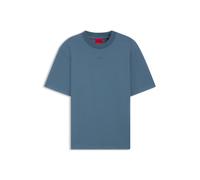 HUGO Relaxed-Fit T-Shirt aus Baumwolle mit Logo-Print - Style Dapolino, 50488330 Blau XS