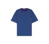 HUGO Relaxed-Fit T-Shirt aus Baumwolle mit Logo-Print - Style Dapolino, 50488330 Blau XS