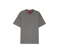 HUGO Relaxed-Fit T-Shirt aus Baumwolle mit Logo-Print - Style Dapolino, 50488330 Grau XS