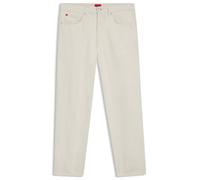 HUGO Relaxed Tapered-Fit Jeans aus Denim in Ecru - Style HUGO 838, 50556134 Natur 36/34