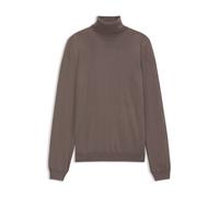 HUGO Rollkragenpullover aus Merinowolle mit Logo-Stickerei - Style San Thomas-M, 50474174 Braun XXL