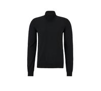 HUGO Regular Fit Rollkragenpullover aus Schurwolle Modell 'SAN THOMAS' in Black, Größe XL