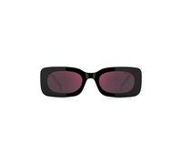 HUGO Rot-schwarze Acetat-Sonnenbrille mit abnehmbarem Slogan-Riemen - Style HG 1220/SOIT52AO, 58108060 Rot ONESI
