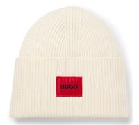 HUGO Saffa Beanie Open White