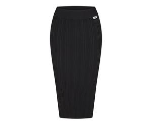 Hugo - "Sareplie" Bleistiftrock für Damen, Jerseyware (Schwarz) EU 38 / UK 10