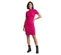 Hugo - "Sareply" Bodycon Kleid für Damen, Stehkragen, kurzärmlig (Leuchtend Rosa) EU 36 / UK 8