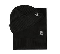 Hugo Sarmi Schal 170 cm Geschenkbox, schwarz