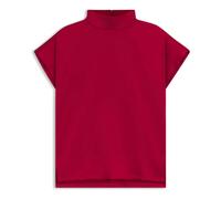 Hugo - Satin Top mit Stehkragen - - Blouses & Shirts - Damen - Rot - XS