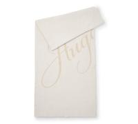 HUGO Schal aus Woll-Mix mit Jacquard-Logo - Style Byanca_40*180, 50524789 Natur ONESI