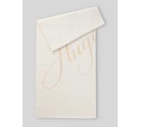HUGO Schal mit großem Logo-Schriftzug in Offwhite, Größe 1