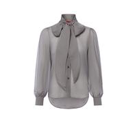 HUGO Schluppenbluse Damen grau, 36