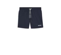 HUGO Schnell trocknende Badeshorts mit Logo-Print - Style HAITI, 50469312 Dunkelblau XXL
