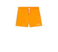 HUGO Schnell trocknende Badeshorts mit Logo-Print - Style HAITI, 50469312 Orange XL
