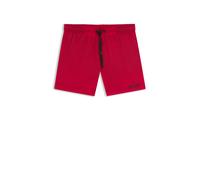 HUGO Schnell trocknende Badeshorts mit Logo-Print - Style HAITI, 50469312 Rot M