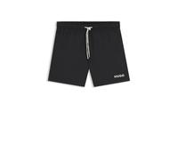 HUGO Schnell trocknende Badeshorts mit Logo-Print - Style HAITI, 50469312 Schwarz XS
