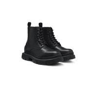 HUGO Schnür-Boots aus Leder mit Chunky-Sohlen - Style Fabyan_halb_lt_N, 50553766 Schwarz 43