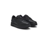 HUGO Schnür-Sneakers aus gewalktem Leder - Style Kilian_Tenn_GTX, 50529889 Schwarz 40