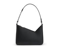 HUGO Schultertasche aus Kunstleder mit Logo-Riemen - Style Mel Shoulder Bag, 50536988 Schwarz ONESI