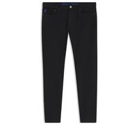 HUGO Schwarze Skinny-Fit Jeans mit Rinse-Wash-Finish - Style Zane, 50572771 Schwarz 34/34