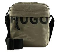 HUGO Shaun NS Zip Reporter Bag Taupe