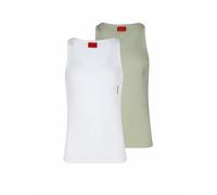 HUGO Shirt 2er Pkg. open miscellaneous weiss | S