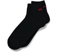 Strümpfe mit Label-Print im 2er-Pack 43-46 men Black