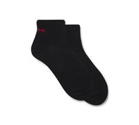 Strümpfe mit Label-Print im 2er-Pack 43-46 men Black