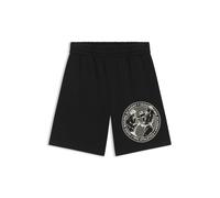 HUGO Shorts aus Baumwoll-Terry mit Box-Artwork - Style Dubox, 50542413 Schwarz M