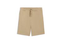 HUGO Shorts aus Baumwoll-Terry mit Logo-Print - Style Dayono, 50530696 Beige L