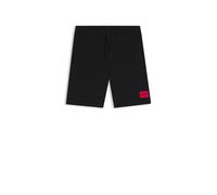 HUGO Shorts aus Baumwoll-Terry mit rotem Logo-Label - Style Diz222, 50466196 Schwarz XS