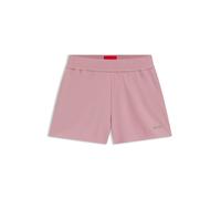 HUGO Shorts aus elastischem Gewebe mit Logo-Print - Style SHUFFLE_SHORTS, 50490596 Hellrosa S