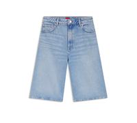 HUGO Shorts aus leuchtend blauem Denim mit weitem Beinverlauf - Style Gelita_1, 50557010 Blau 31